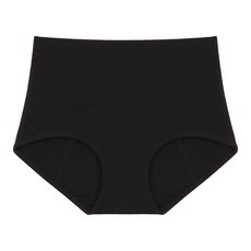 I&B 5層收腹帶衛生內褲 NIGHT, 黑色的