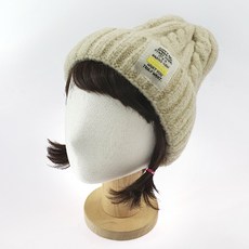 Woojooi Cozy標籤素色毛帽