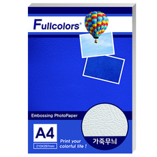 fullcolors 皮革紋雙面列印霧面相片紙, A4, 50張