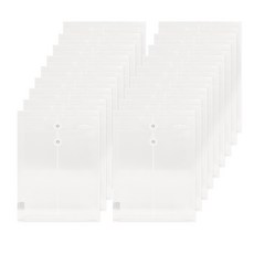 Heemang PP直式文件袋, 白色, 20個
