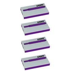 LAMY 鋼筆專用墨水管 5入, Violet, 4個