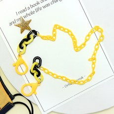 Bidangil 星星鏈條 口罩鏈條掛繩