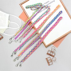 Bidangil 細彩虹口罩掛繩 5入