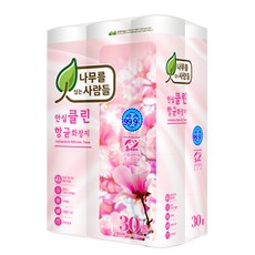 Namureul Simneun Saramdeul 安心Clean3層廁用捲筒衛生紙 27m, 30捲, 1袋