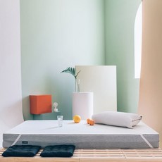 프로젝트슬립 쿨링 냉감 매트리스 토퍼 여름 패드, 화이트