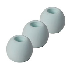 심플한 규조토 칫솔꽂이 원형, 그린, 3개