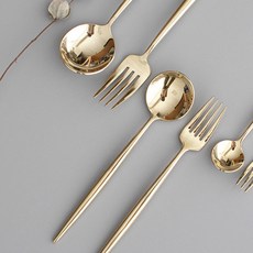 Rebelling晚餐湯匙, 閃耀金, 1個