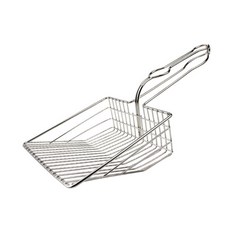 不鏽鋼貓咪清潔鏟, 銀