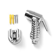 迷你噴槍 + 螺絲 2入 + 牆壁固定座 2入 + 掛架組, 1套