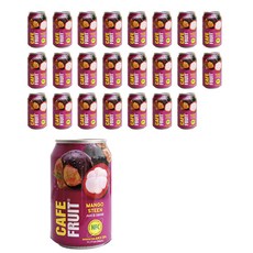 카페푸룻 망고스틴 주스, 24개, 330ml
