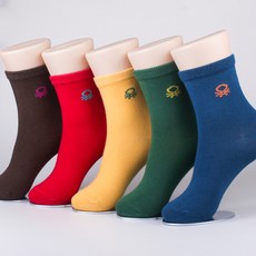 benetton 班尼頓 孩童中筒襪 BTK-03 5入
