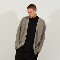 IL CORSO 男士 Overfit 袖翻領開衫