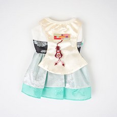 寵物款韓服連身裙, 混色