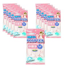 橡膠手套 M號, 隨機發貨, 10套