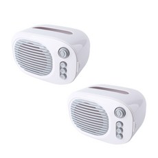 收音機面紙盒, 白色, 2個