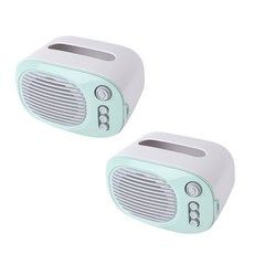 收音機面紙盒, 綠色, 2個