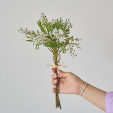 ASPASIA 人造含羞草花叢, 混合色, 2個