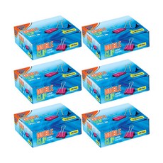 알파 더블클립N 19mm, 소, 50개, 6개