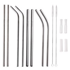 COVING 不鏽鋼吸管組, 1套, 混色