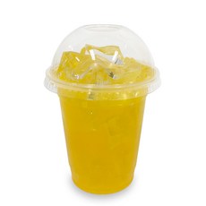 TOGO PACK 外帶珍珠奶茶封膜PP杯 + 圓頂蓋套組, 1套, 100個, 360ml