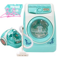 Aga Plus真家電角色扮演滾筒洗衣機+吸塵器, 混色