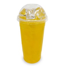 多哥包外賣泡茶密封PP杯700ml+圓蓋95mm套組, 100套, 700毫升