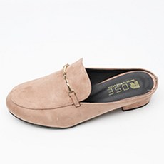 여성용 스웨이드 체인 블로퍼 74092