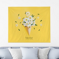 상상후 패브릭 포스터, 데이지부케