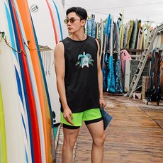 VENDIS 男用雙口袋沙灘褲 A524