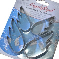 STADTER 餅乾模具聖誕天使翅膀套組, 單色, 1套