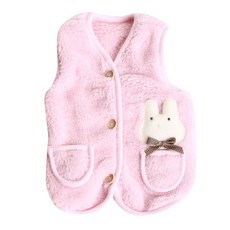 孩童明星小狗睡背心, 粉色的