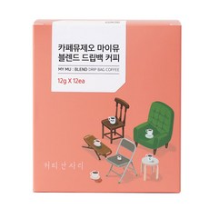 CAFFE MUSEO My Moo 綜合濾掛式咖啡, 12入, 12g, 1個