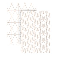ONFRAME 學期計劃者 2件套, 六邊形，菱形