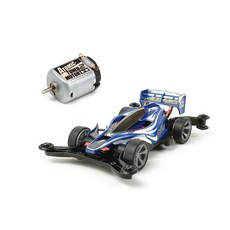 타미야 에어로 아반테 미니카 18701 + 아토믹튠2 모터 15486, 혼합색상, 1세트