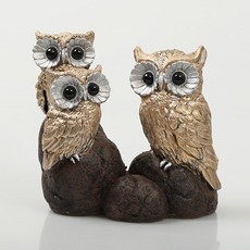 미소비즈 조디코 엔틱 부엉이 장식품 I형, 바위 부엉이