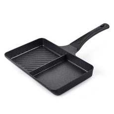 Kitchen-Art 雙格烤盤, 17 x 26 x 3.8 cm, 1入