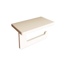 Bath&Bath 人造大理石衛生紙架, 白色, 1個