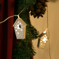 瑪西金盞花 LED 鳥屋造型燈串 20燈 20p, 單一顏色, 20個