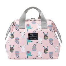 Fashion insider印花防水手提包, 粉色