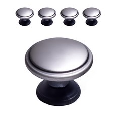 把手世界 Ildan 1孔家具把手 銀色, 5個