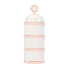 tgm 3層奶粉儲存盒, Coral Pink, 1組