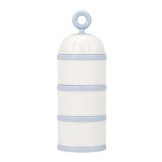 tgm 3層奶粉儲存盒, Cotton Blue, 1組