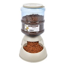 The Flow 寵物餵食器, 灰色, 1個