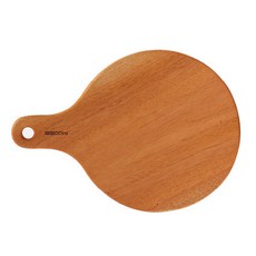 리컴 마호가니 원목도마 라운드, 혼합색상, 1개