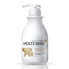 HOLTZ BEBE 洗髮沐浴乳, 500ml, 1瓶