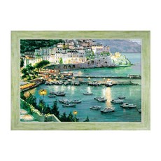 Happy Puzzle 500片 800片 100片 200片 通用拼圖框 38 x 52 cm, 木紋綠, 1個