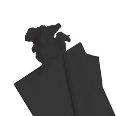 색화지 포장지 4절, 검정, 200매