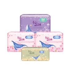 Whale Dream 潔翼型衛生棉 M號 24入 2包+夜用型 18入+加長型護墊 30入, 1套