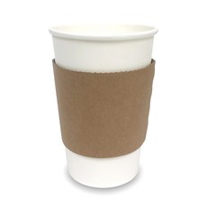 투고팩 종이컵 390ml + 크라프트 홀더 세트, 50개, 1세트