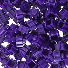 ATTO BLOCK DIY積木組 ADF200 8mm 200入 10包, 深紫色 (DP)